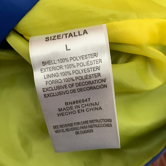 SOLD - Pac-Man windbreaker unisex size large - Picture 5 of 8